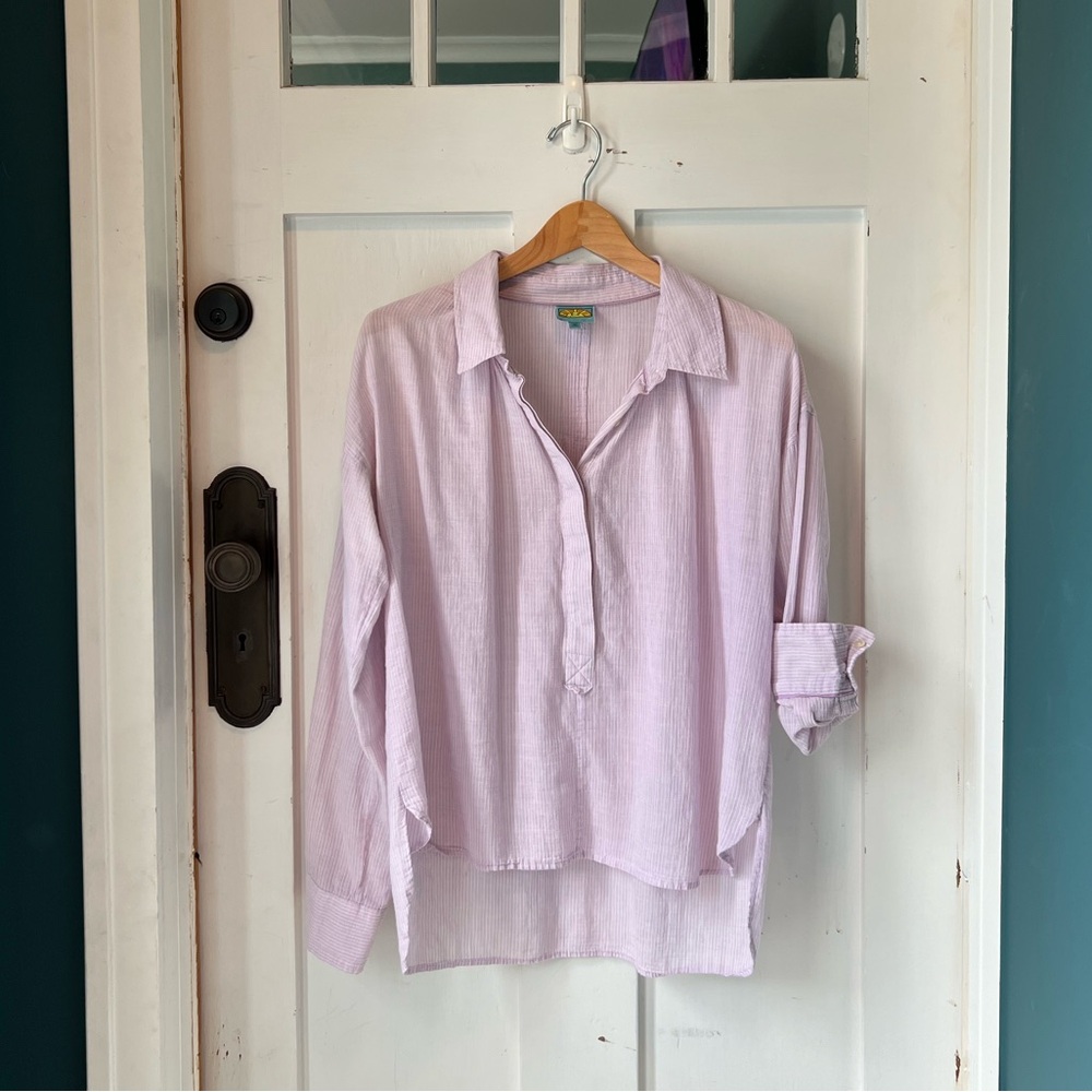 C&C California Popover Button Down Collared Shirt
